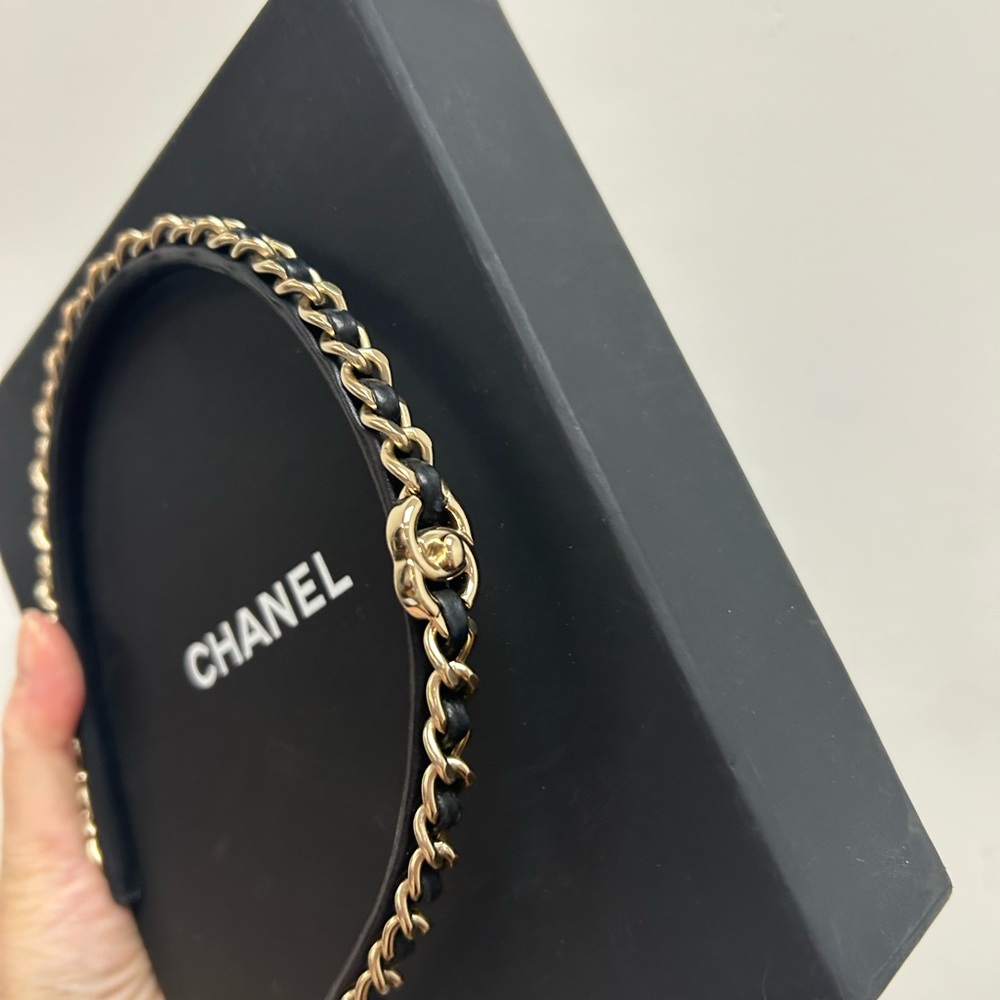 Chanel Headband Lambskin